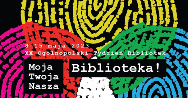 Tydzień Bibliotek 2023 - grafika